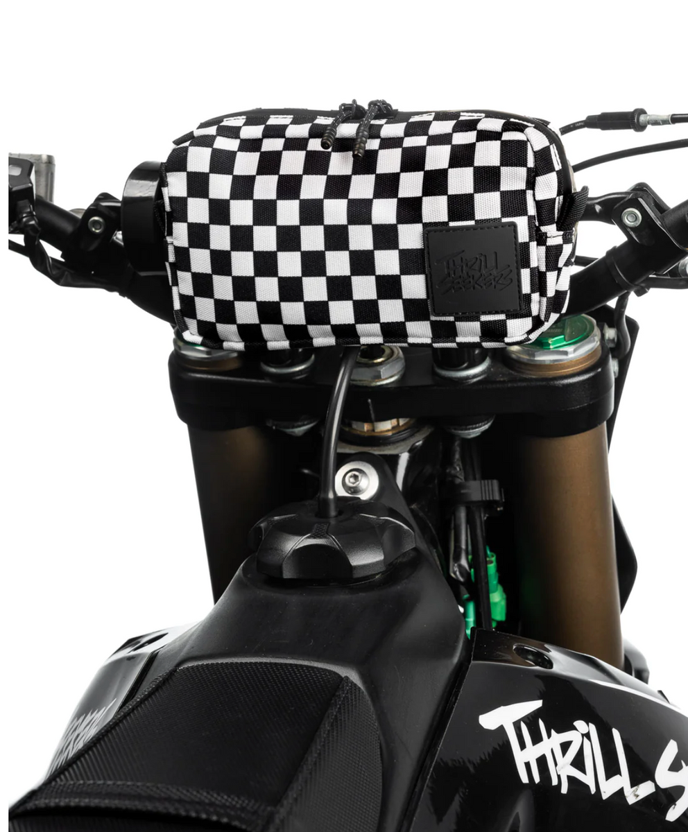 Thrill Seekers Bar Bag V2 (Checkered) – Motorsport Masters