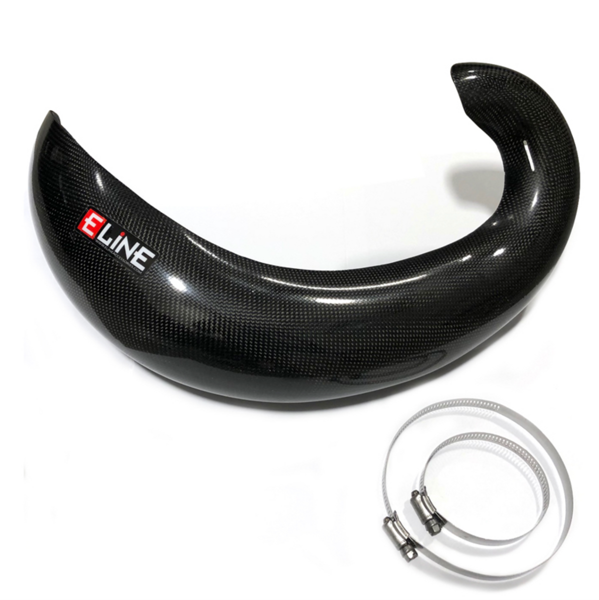 E Line TwoStroke Carbon Pipe Guard for Sherco Motorsport Masters
