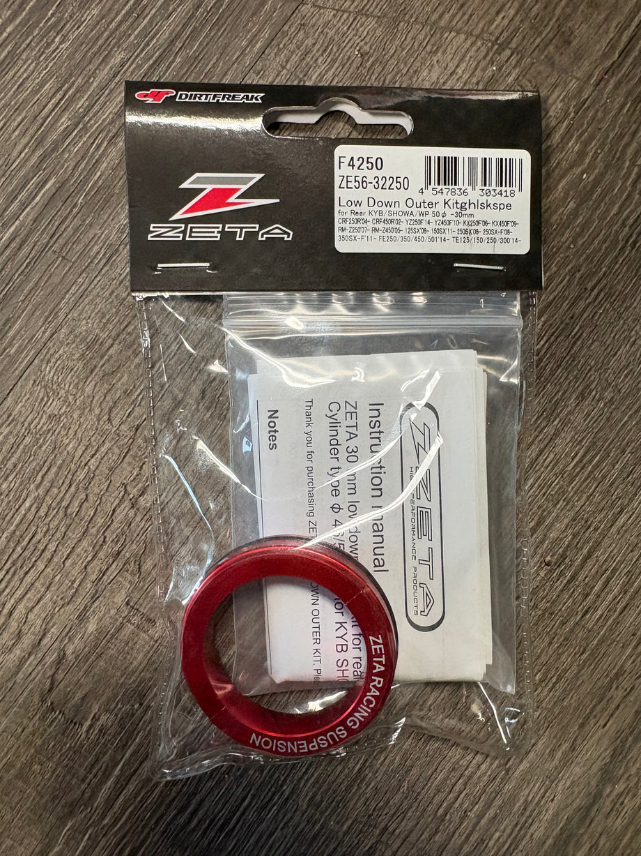 ZETA ZE56-32250 Suspension Lowering Kit for Showa/KYB/WP Shocks